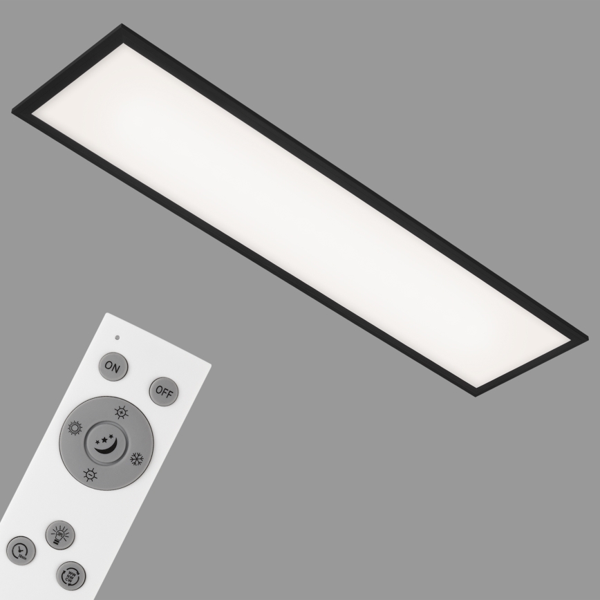 Brilo - LED Prigušiva plafonjera PIATTO LED/24W/230V 3000-6500K 100x25 cm + Daljinski upravljač