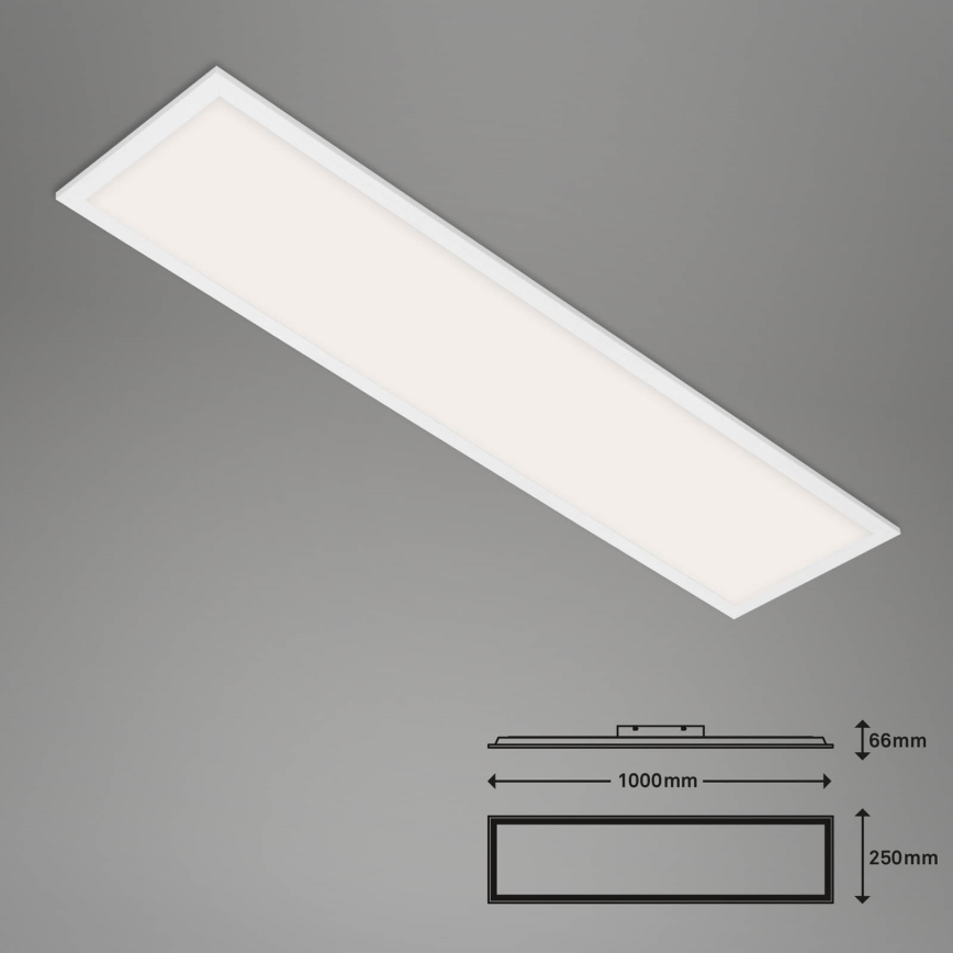 Brilo - LED Prigušiva plafonjera PIATTO LED/28W/230V 3000-6500K Wi-Fi Tuya + Daljinski upravljač