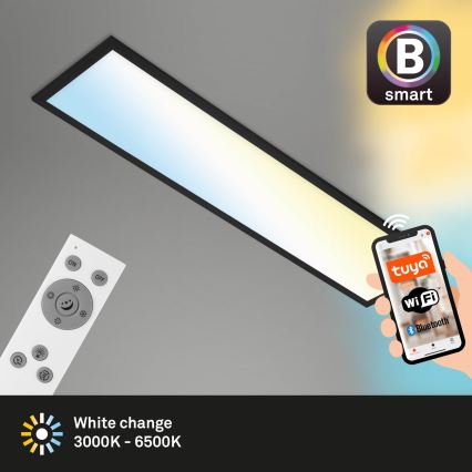 Brilo - LED Prigušiva plafonjera PIATTO LED/28W/230V 3000-6500K Wi-Fi Tuya + Daljinski upravljač