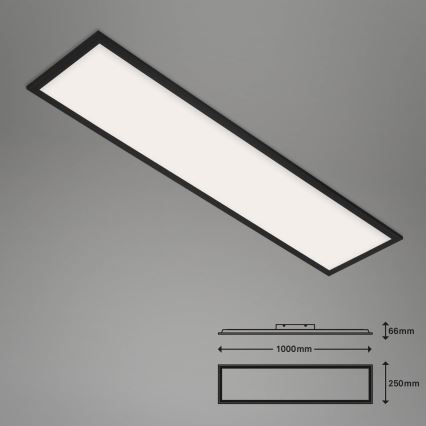 Brilo - LED Prigušiva plafonjera PIATTO LED/28W/230V 3000-6500K Wi-Fi Tuya + Daljinski upravljač