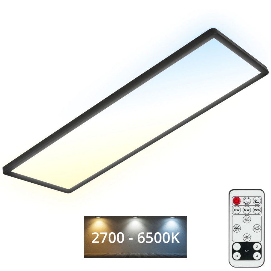 Brilo - LED Prigušiva plafonjera SLIM LED/23W/230V 2700-6500K + Daljinski upravljač