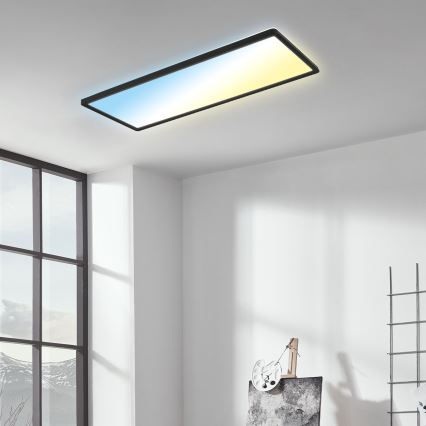 Brilo - LED Prigušiva plafonjera SLIM LED/23W/230V 2700-6500K + Daljinski upravljač