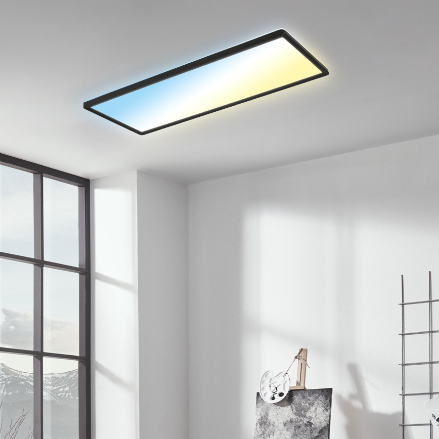 Brilo - LED Prigušiva plafonjera SLIM LED/23W/230V 2700-6500K + Daljinski upravljač