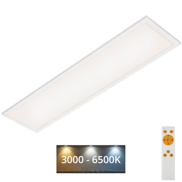 Brilo - LED Prigušiva plafonjera SLIM LED/24W/230V 3000-6500K 100x25 cm + Daljinski upravljač