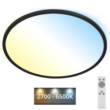Brilo - LED Prigušiva plafonjera SLIM LED/31W/230V 2700-6500K + Daljinski upravljač