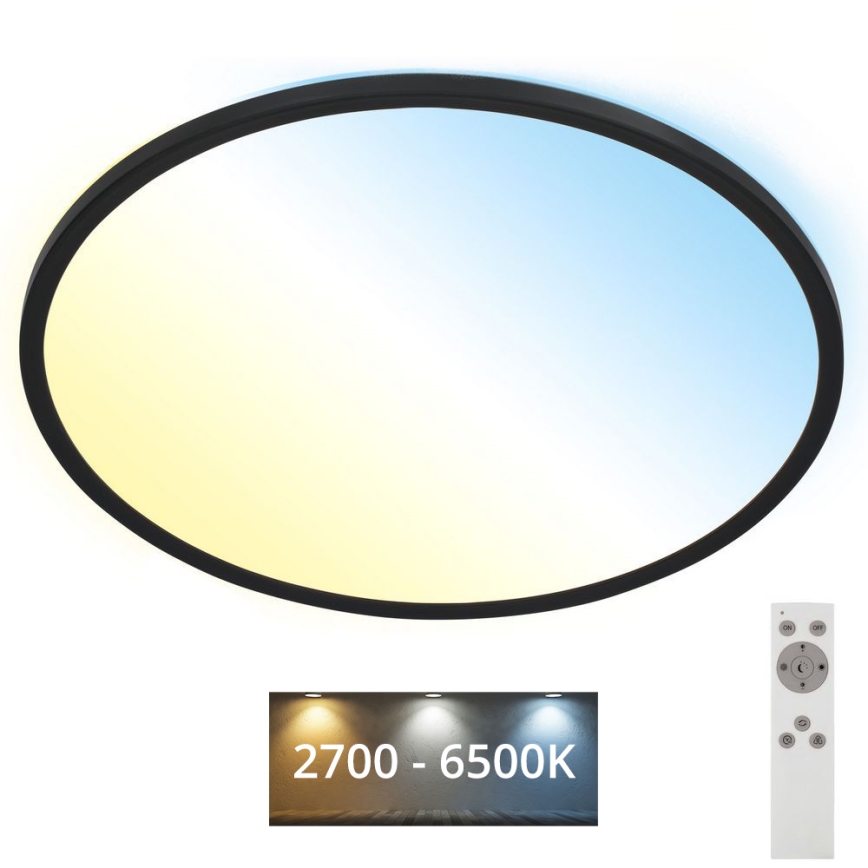 Brilo - LED Prigušiva plafonjera SLIM LED/31W/230V 2700-6500K + Daljinski upravljač