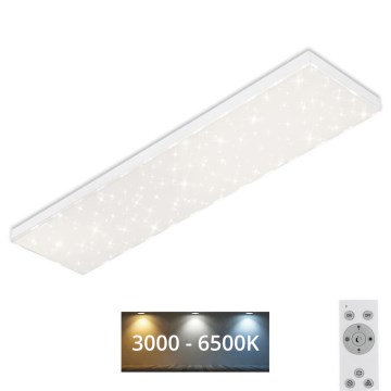 Brilo - LED Prigušiva plafonjera STARRY SKY LED/24W/230V 3000-6500K + Daljinski upravljač