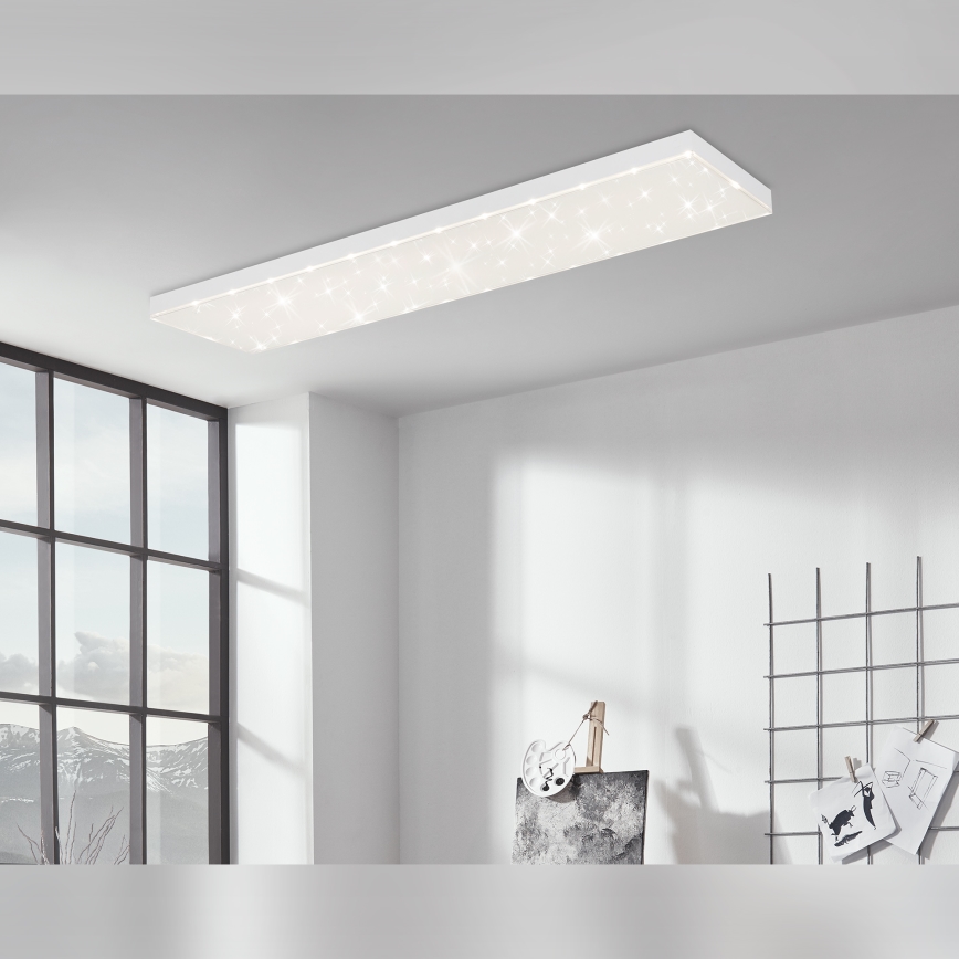 Brilo - LED Prigušiva plafonjera STARRY SKY LED/24W/230V 3000-6500K + Daljinski upravljač