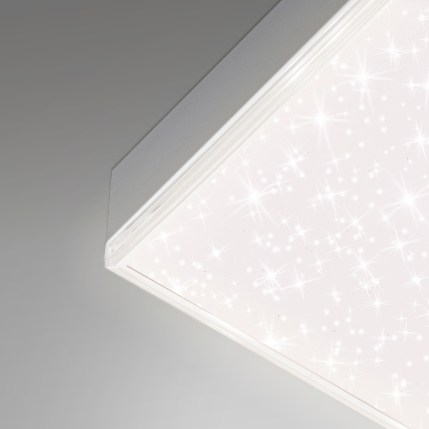 Brilo - LED Prigušiva plafonjera STARRY SKY LED/24W/230V 3000-6500K + Daljinski upravljač