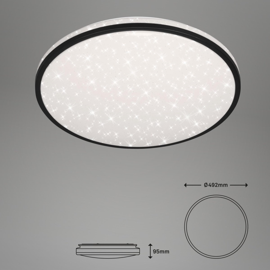 Brilo - LED Prigušiva plafonjera STARRY SKY LED/48W/230V 3000-6000K + Daljinski upravljač
