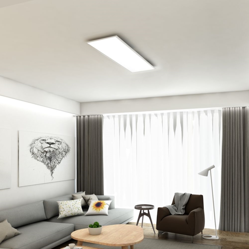 Brilo - LED prigušiva stropna svetiljka SLIM LED/24W/230V 3000-6500K 100x25 cm + daljinski upravljač