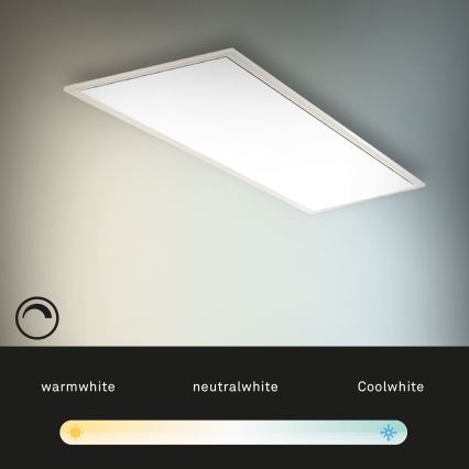 Brilo - LED prigušiva stropna svetiljka SLIM LED/24W/230V 3000-6500K 100x25 cm + daljinski upravljač