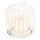 Brilo - LED Prigušiva punjiva vanjska stona lampa LED/2W/5V IP44 bela