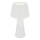 Brilo - LED Prigušiva punjiva vanjska stona lampa LED/3,5W/5V IP44 bela