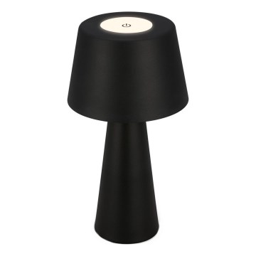 Brilo - LED Prigušiva punjiva vanjska stona lampa LED/3,5W/5V IP44 crno