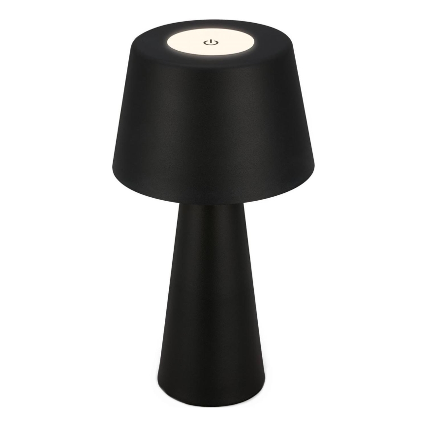 Brilo - LED Prigušiva punjiva vanjska stona lampa LED/3,5W/5V IP44 crno