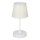 Brilo - LED Prigušiva punjiva vanjska stona lampa LED/3W/5V IP44 bela