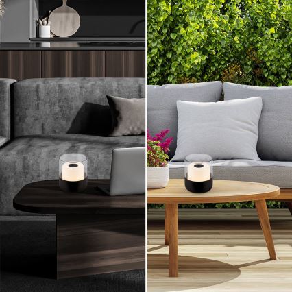 Brilo - LED prigušiva spoljna punjiva stona lampa LILET LED/2W/5V IP44