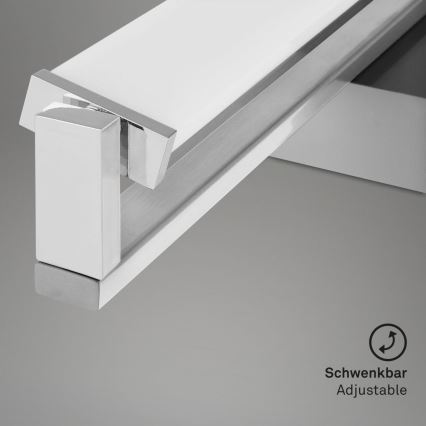 Brilo - LED Prigušiva zidna lampa LED/18W/230V 2700-4000K srebrno
