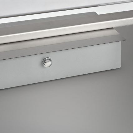 Brilo - LED Prigušiva zidna lampa LED/18W/230V 2700-4000K srebrno
