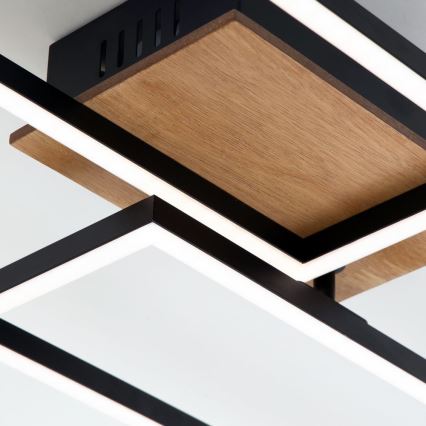 Brilo - LED Prigušivi nadgradni luster FRAME 2xLED/20W/230V 2700-5000K + Daljinski upravljač