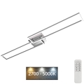 Brilo - LED Prigušivi nadgradni luster FRAME 2xLED/20W/230V 2700-5000K + Daljinski upravljač