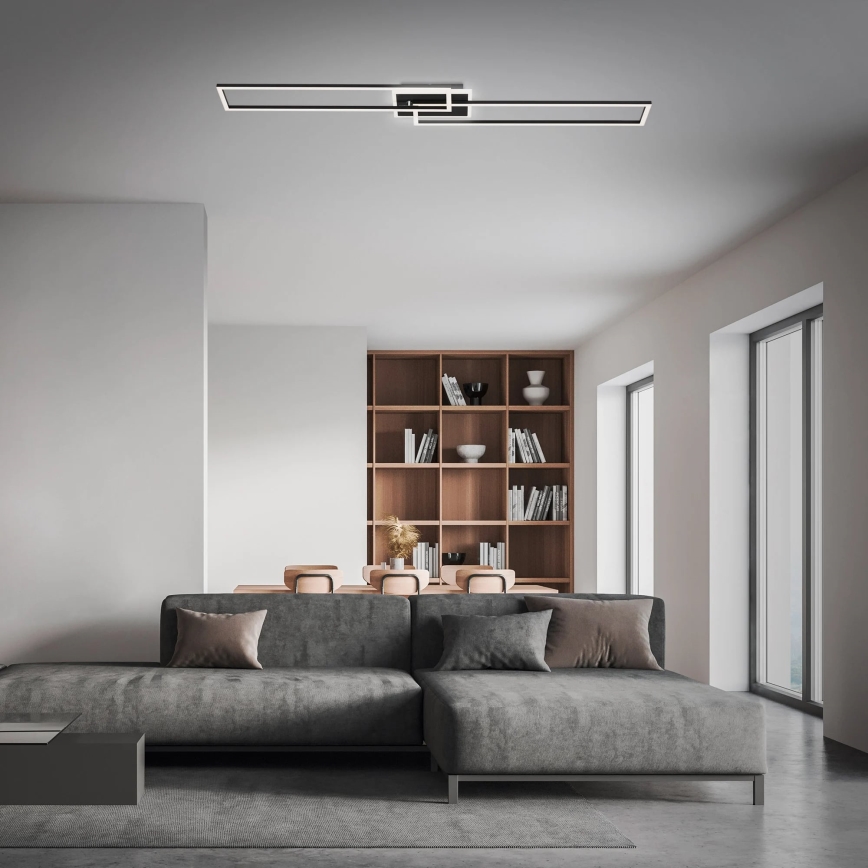 Brilo - LED Prigušivi nadgradni luster FRAME 2xLED/20W/230V 2700-6500K + dálkové ovládán