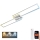 Brilo - LED Prigušivi nadgradni luster FRAME 2xLED/20W/230V 2700-6500K Wi-Fi Tuya + Daljinski upravljač