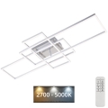 Brilo - LED Prigušivi nadgradni luster FRAME LED/51W/230V 2700-5000K krom + Daljinski upravljač