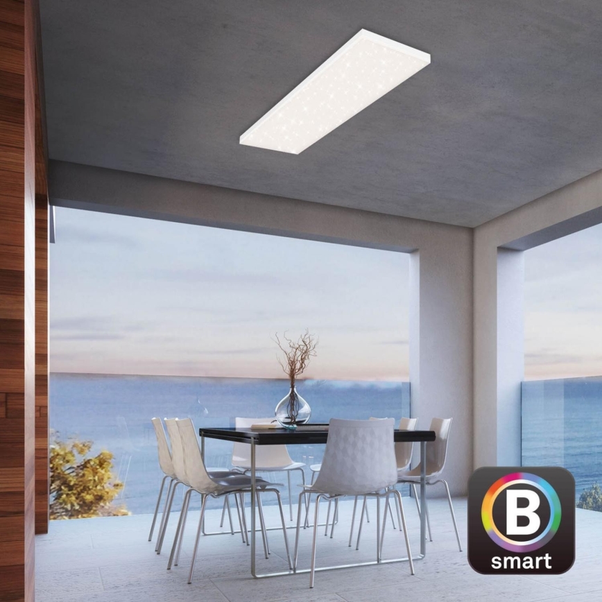 Brilo - LED Prigušivi nadgradni panel FRAMELESS LED/28W/230V 3000-6500K Wi-Fi Tuya + Daljinski upravljač