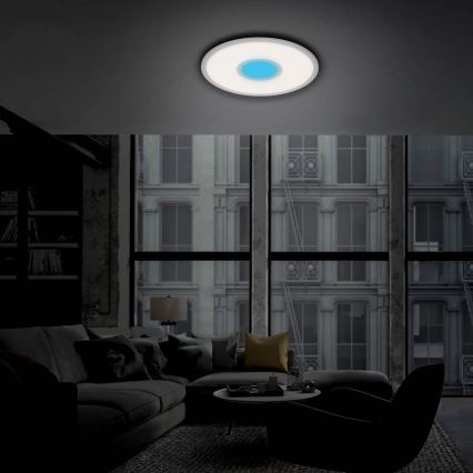 Brilo - LED RGB Prigušiva plafonjera CENTRO LED/24W/230V 2700-6500K Wi-Fi Tuya + Daljinski upravljač