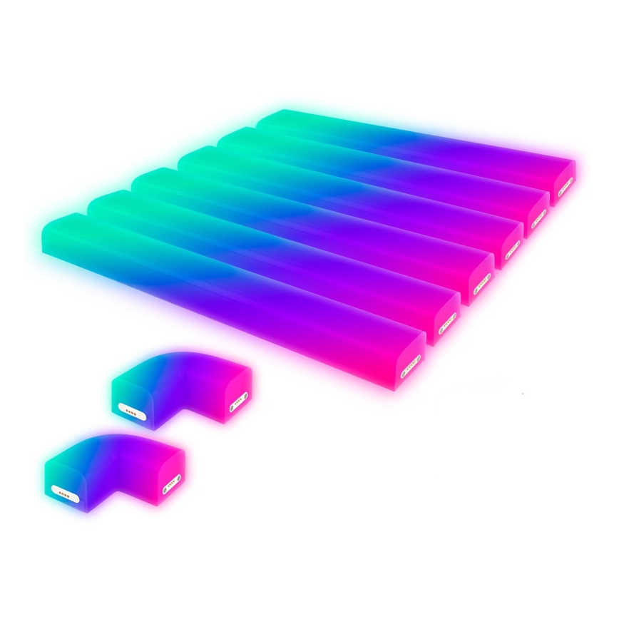Brilo - LED RGBIC Prigušiva svetlosna lajsna Smart LED/24W/230V Wi-Fi Tuya