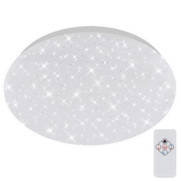 Brilo - LED RGBW Prigušiva plafonjera STARRY SKY LED/10W/230V + Daljinski upravljač