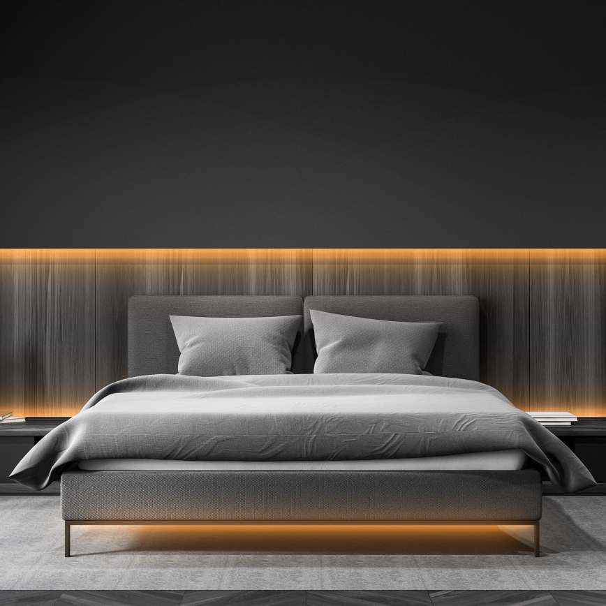 Brilo - LED RGBW Prigušiva traka 6,5m LED/15W/230V Wi-Fi Tuya + Daljinski upravljač