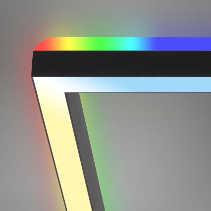 Brilo - LED RGBW Prigušivi nadgradni luster FRAME 2xLED/17W/230V 2700-6500K + Daljinski upravljač