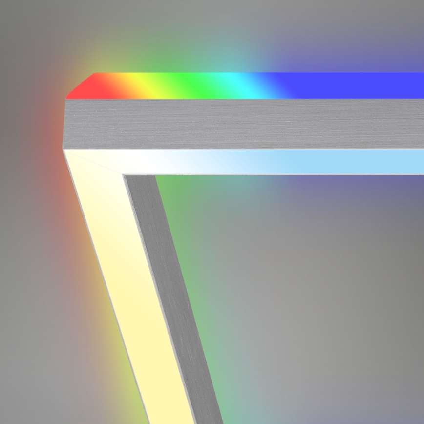Brilo - LED RGBW Prigušivi nadgradni luster FRAME 2xLED/21W/230V 2700-6500K + Daljinski upravljač
