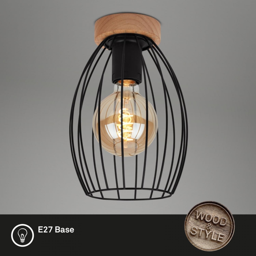 Brilo - Plafonjera WAKTU 1xE27/60W/230V fikus elastika