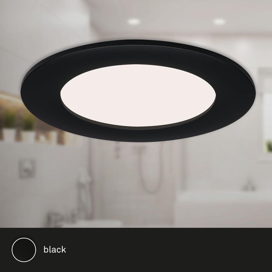 Brilo - Set 3x LED Ugradbena lampa za kupatilo FLAT LED/7W/230V IP44