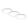 Brilo - Set 3x LED Ugradbena lampa za kupatilo LED/4W/230V IP44 3000/4000K bela