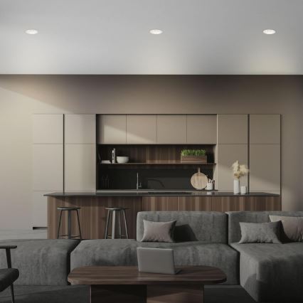 Brilo - Set 3x ugradbena lampa za kupatilo 1xGU10/9W/230V IP23 bela