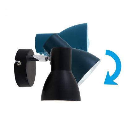 Briloner 10698889 - Zidna reflektorska lampa 1xE14/25W/230V crno