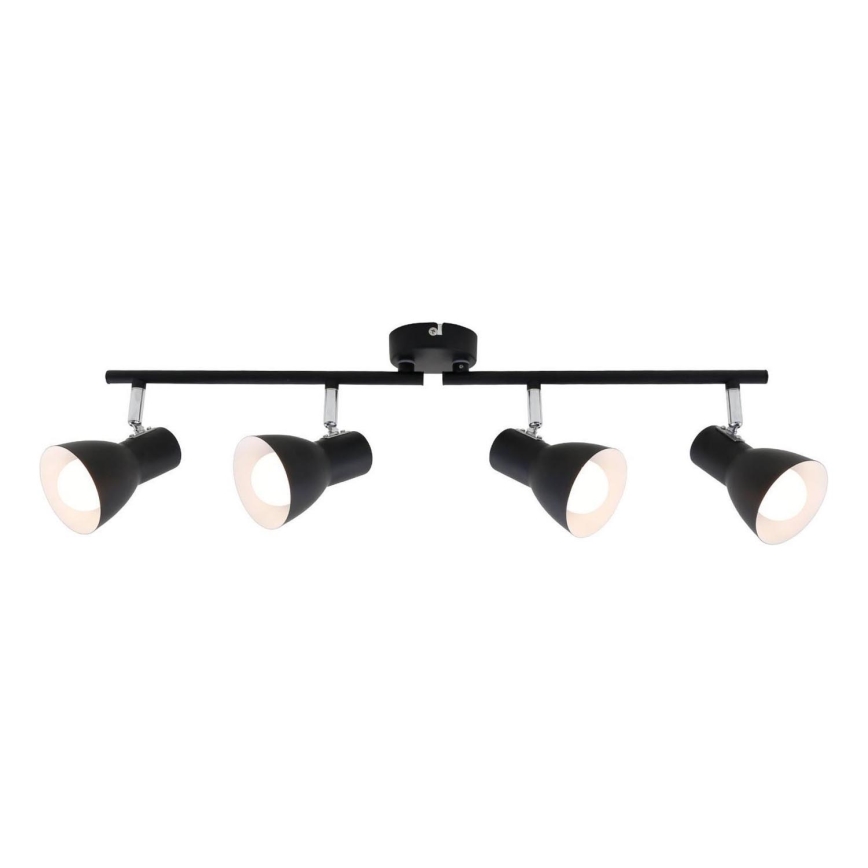 Briloner 10698890 - Reflektorska lampa 4xE14/25W/230V crno
