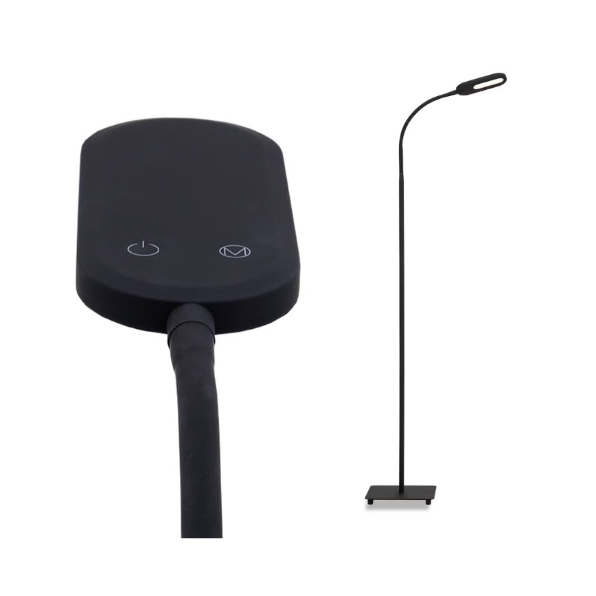 Briloner 1297-015 - LED Prigušiva fleksibilna stojeća lampa LED/6,6W/230V 3000K/4000K/6000K