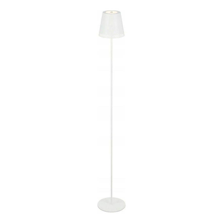 Briloner 1438016 - LED Prigušiva dodirna stojeća lampa 3u1 LED/3,5W/5V IP44 3000K 38-130 cm bela