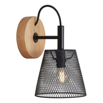 Briloner 2077-015 - Zidna lampa WOOD & STYLE 1xE14/25W/230V fikus elastika