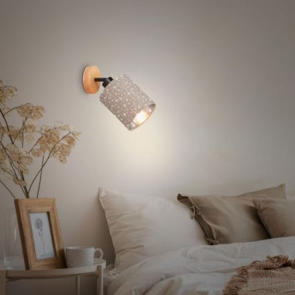 Briloner 2078-011 - Zidna reflektorska lampa SPOTLIGHT 1xE27/25W/230V bež