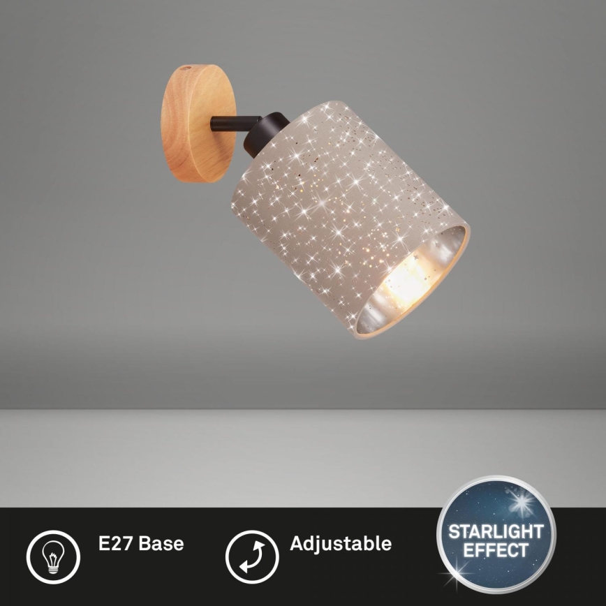Briloner 2078-011 - Zidna reflektorska lampa SPOTLIGHT 1xE27/25W/230V bež