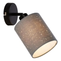 Briloner 2078-014 - Zidna reflektorska lampa SPOTLIGHT 1xE27/25W/230V sivo/crno