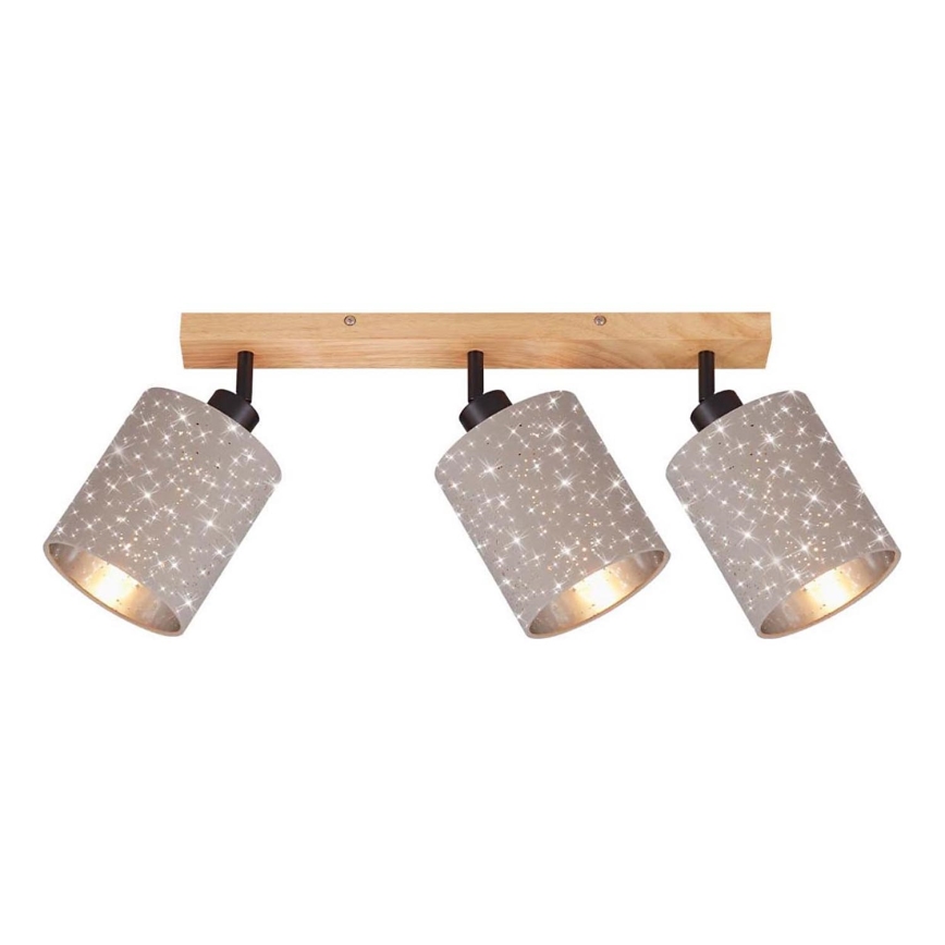 Briloner 2078-031 - Reflektorsko svetlo SPOTLIGHT 3xE27/25W/230V, bež