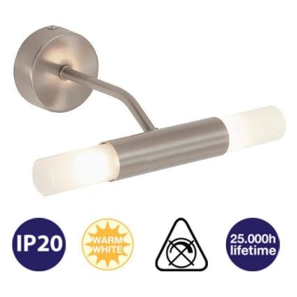Briloner 2096-022 - LED Zidna lampa 2xG9/2,25W/230V